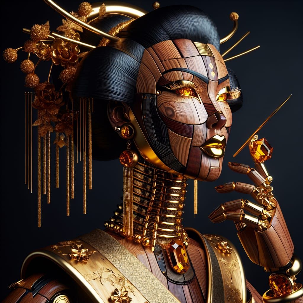Wood & Gold #706