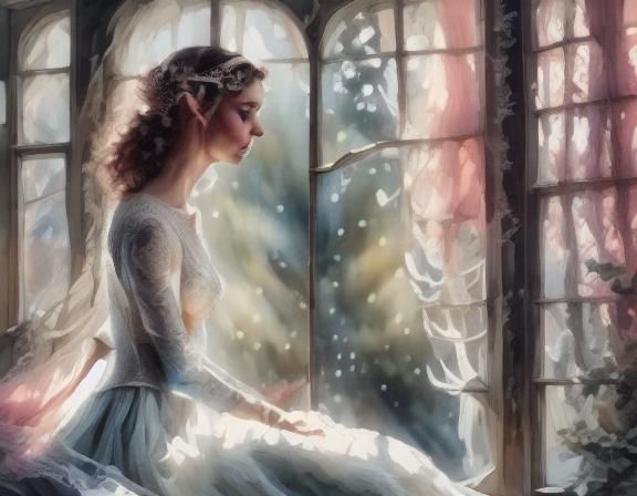 Lady by the Window - 1.5