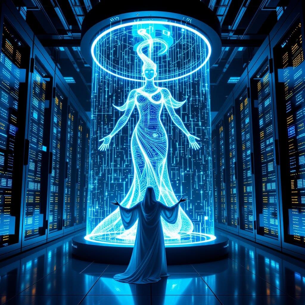 Digital Djinn Emerges from Giant Supercomputer
