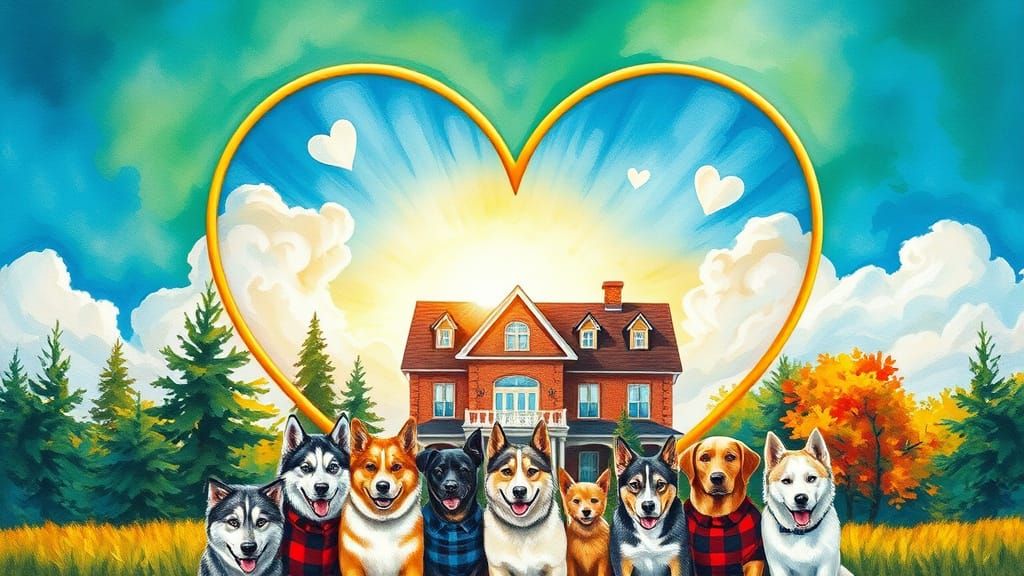 Dreamlike Watercolor of Phitaksadidtha House in Neo-Impressi...