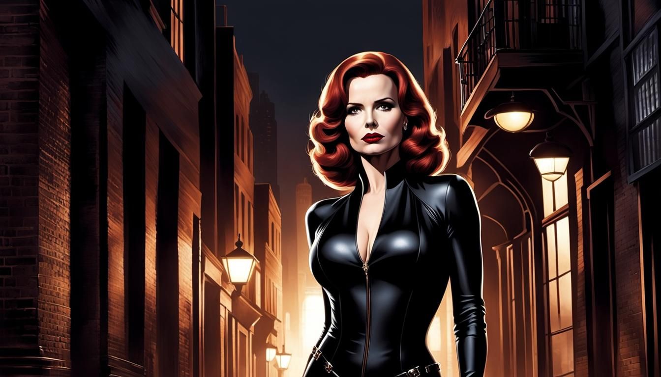 Geena Davis as Black Widow