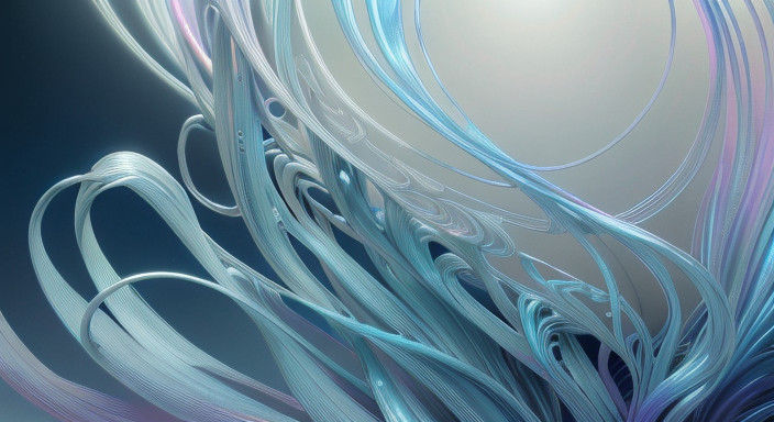 "The illusion of blending: Two distinct forms barely merging...