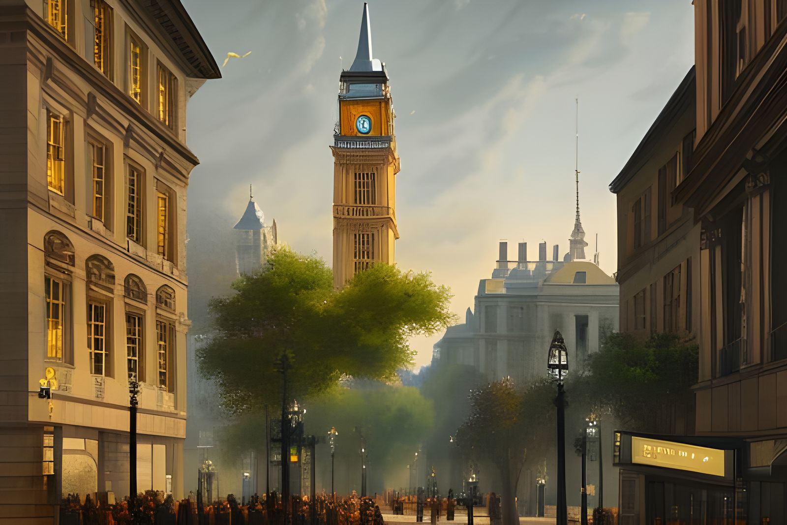 Smaller-But-Taller Little Ben Replaces Bigger-But-Shorter Brother Time-Teller