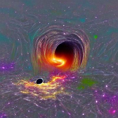 Black Hole Engulfs the Universe