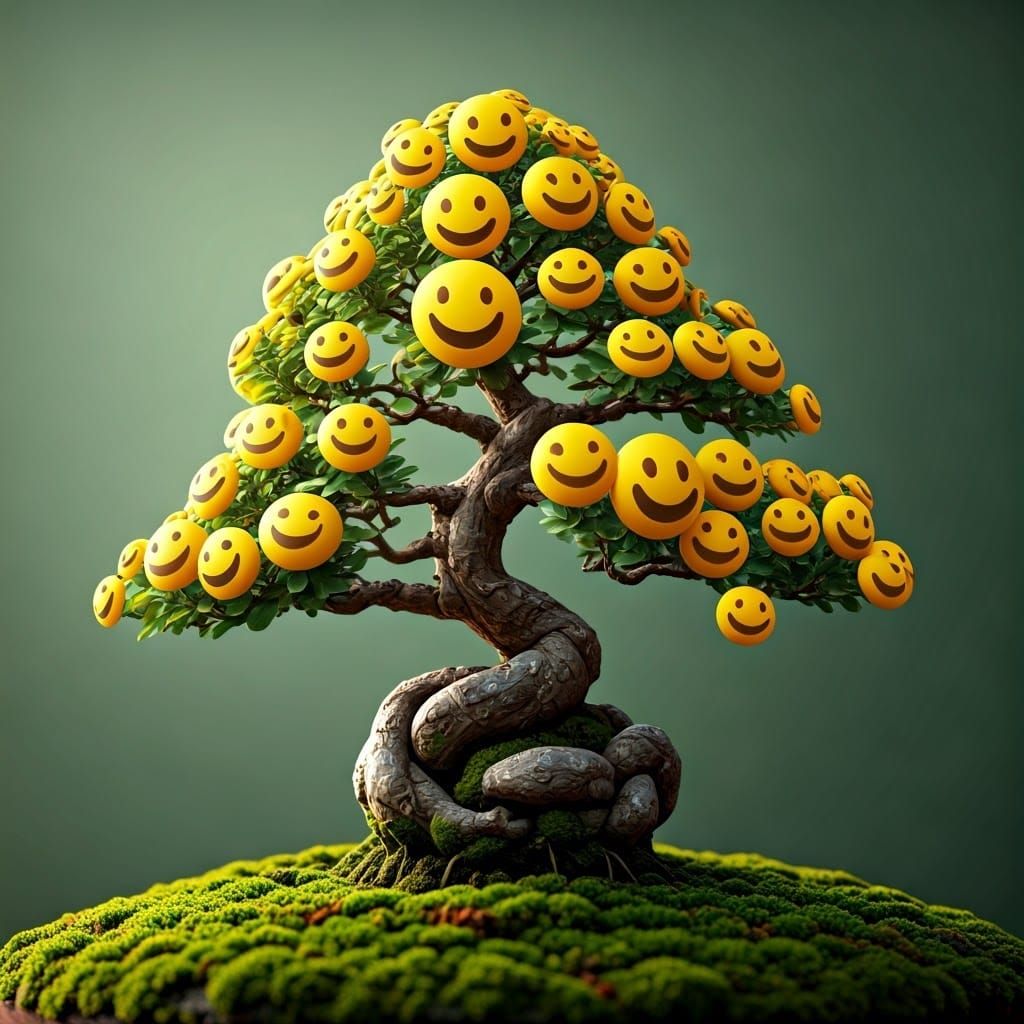Smiley bonsai
