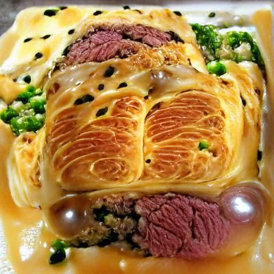 Delicious Beef Wellington Ready to Serve