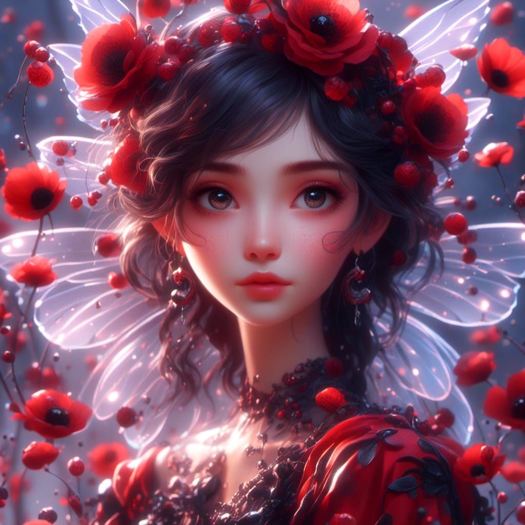 Ladybug Lady  Fairy Princess