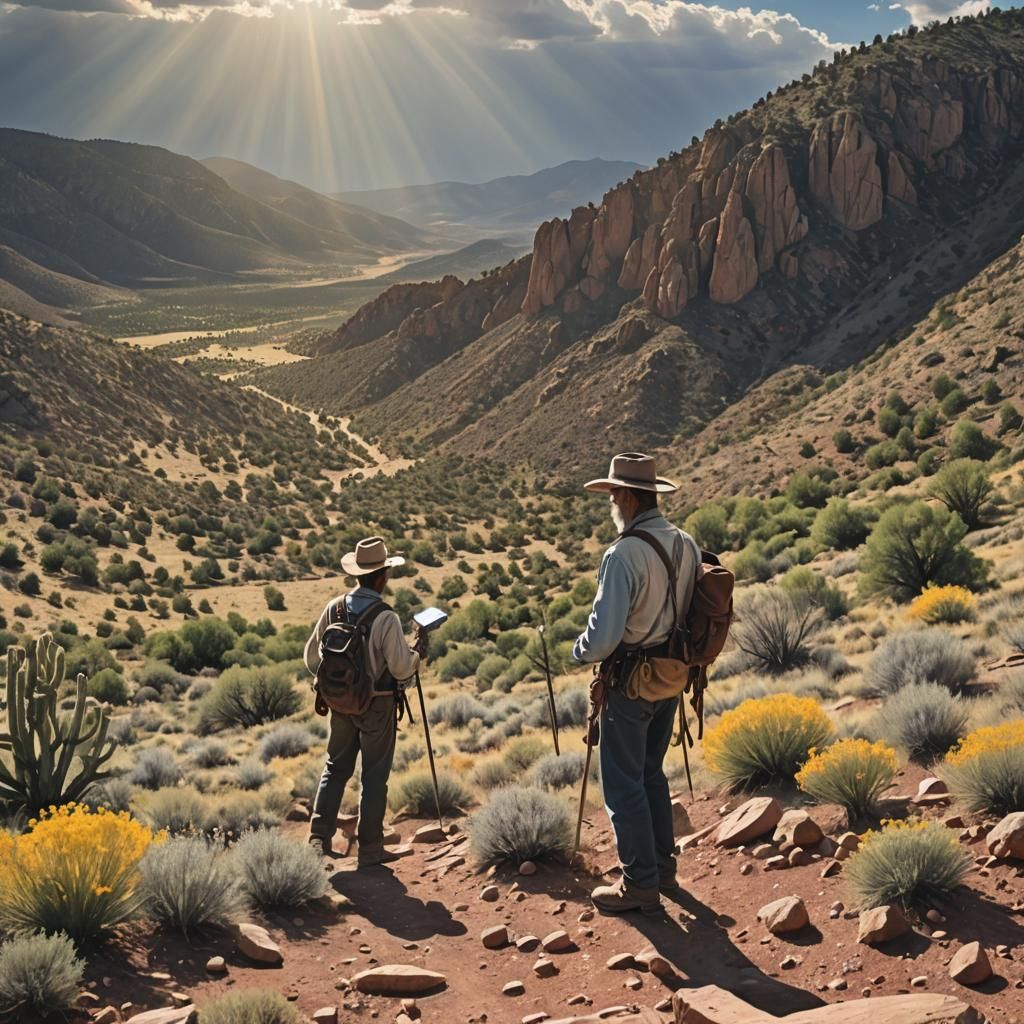 Prospector's Motherlode Discovery in New Mexico