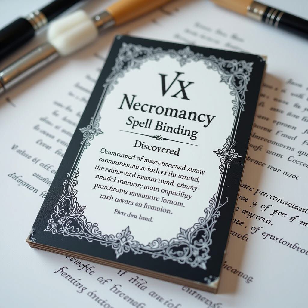 Epoxy Laminate Binding Ritual: A Tabletop Blend