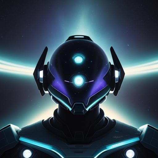 Retro Futuristic Sci-Fi Space Ship Illustration