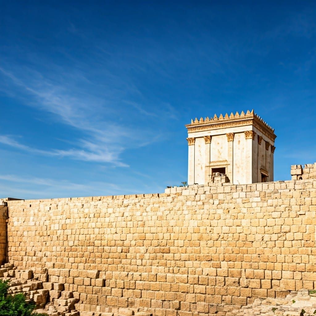 The Ancient Jewish Temple in Jerusalem
