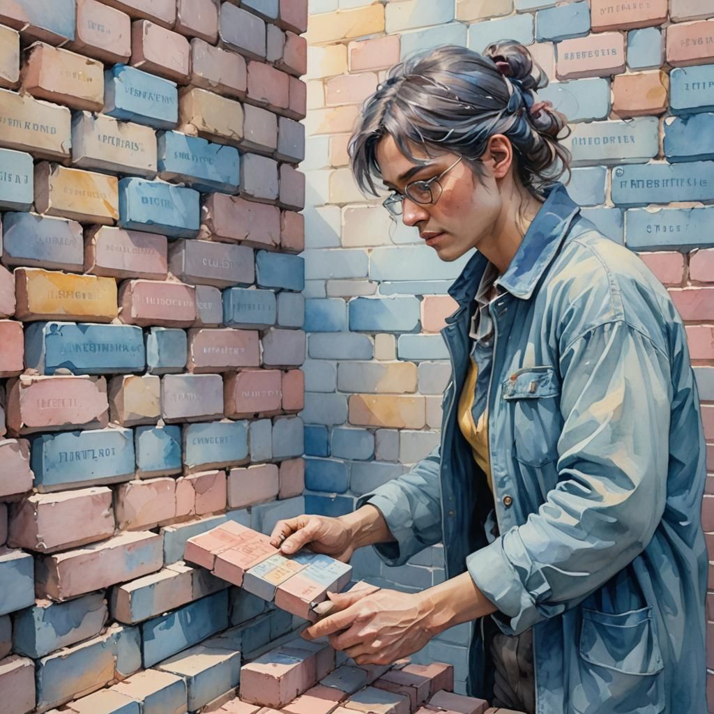 Building an Awareness Wall in Watercolor Style