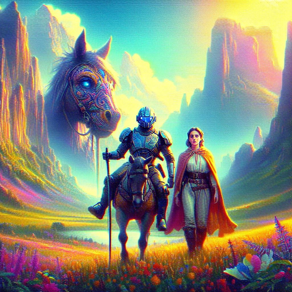 Y2K Sci-Fi Adventure: A Saturday Morning Cartoon