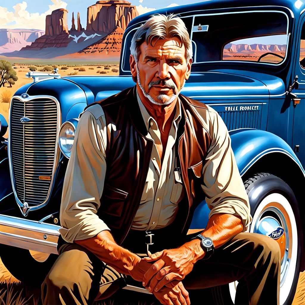 Detailed Portrait Inspired by Golden Age Illustrators