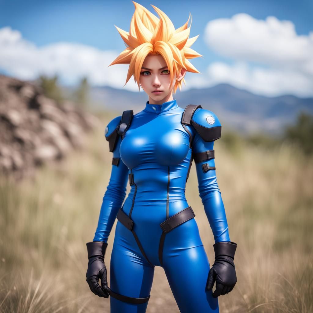Super Saiyan Goku as Alternative Cosplay Woman