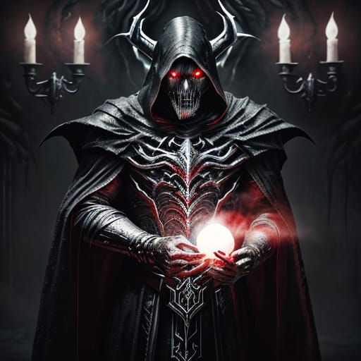 Ethereal Demon Lord: Cosmic Horror in Hyperrealism