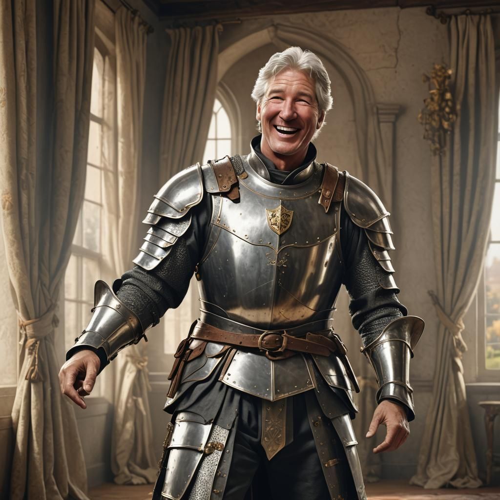 Richard Gere as Knight in Castle Bedroom