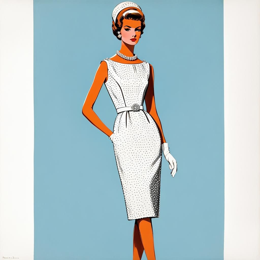 " Nini " Haute couture printemps/été 1961.