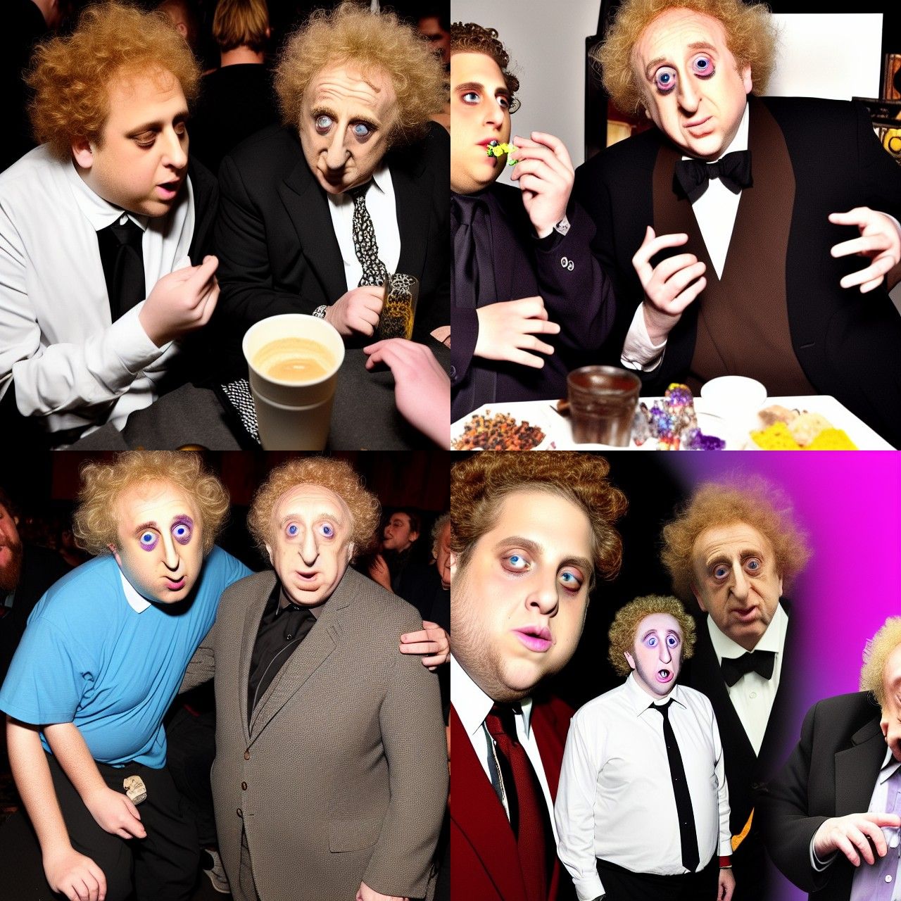 Psychedelic Trip with Geometric Shapes