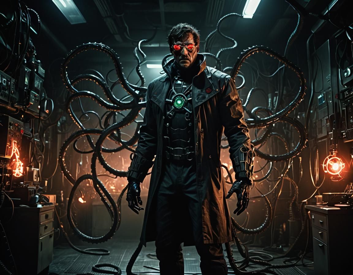 Doctor Octopus Transformed by Alien Symbiote: Cinematic Stil...