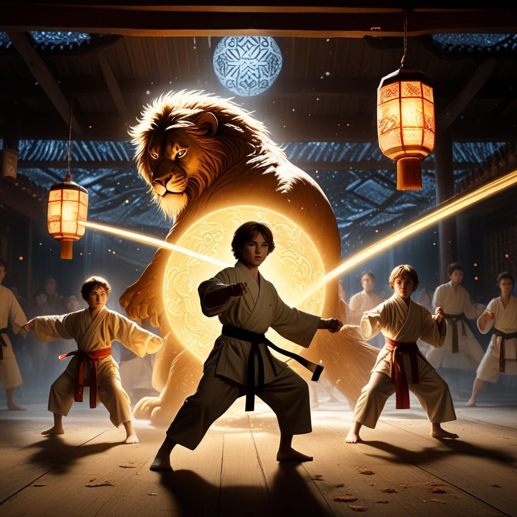 “Aslan’s Dojo: Chronicles of Narnia x Karate Kid”