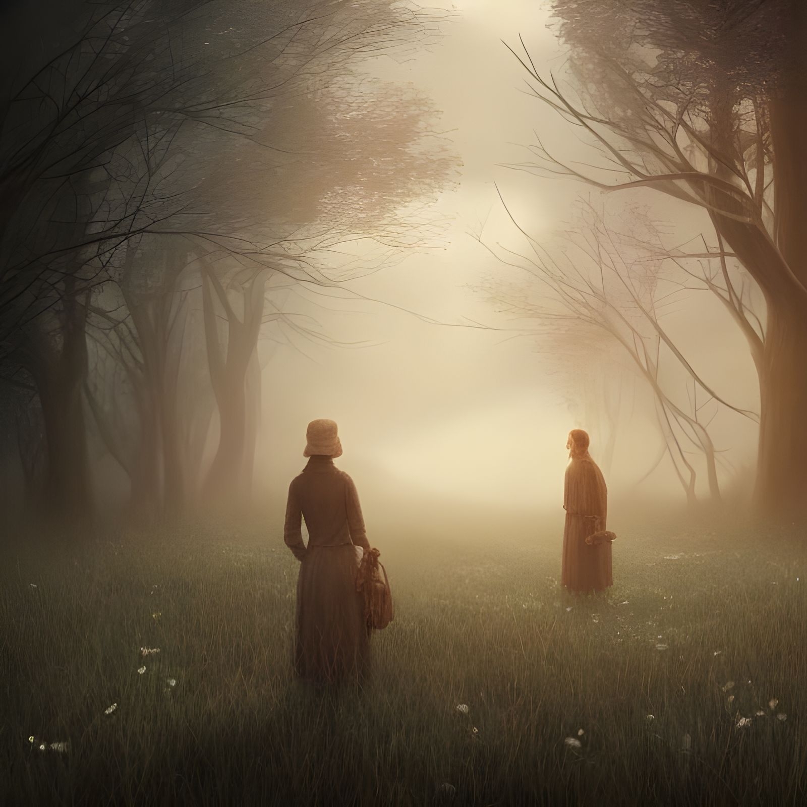 Lost and Searching: Surreal Digital Art Composition