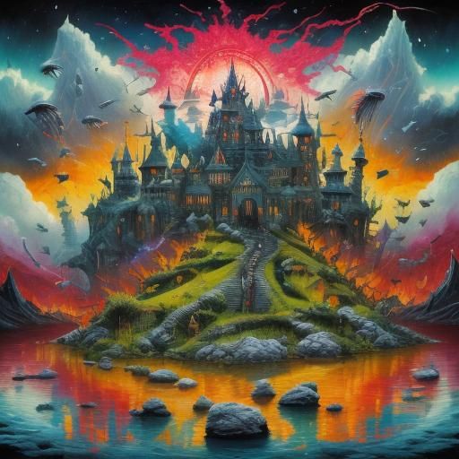 Cyberpunk Corporation in Cacophonous Chaos