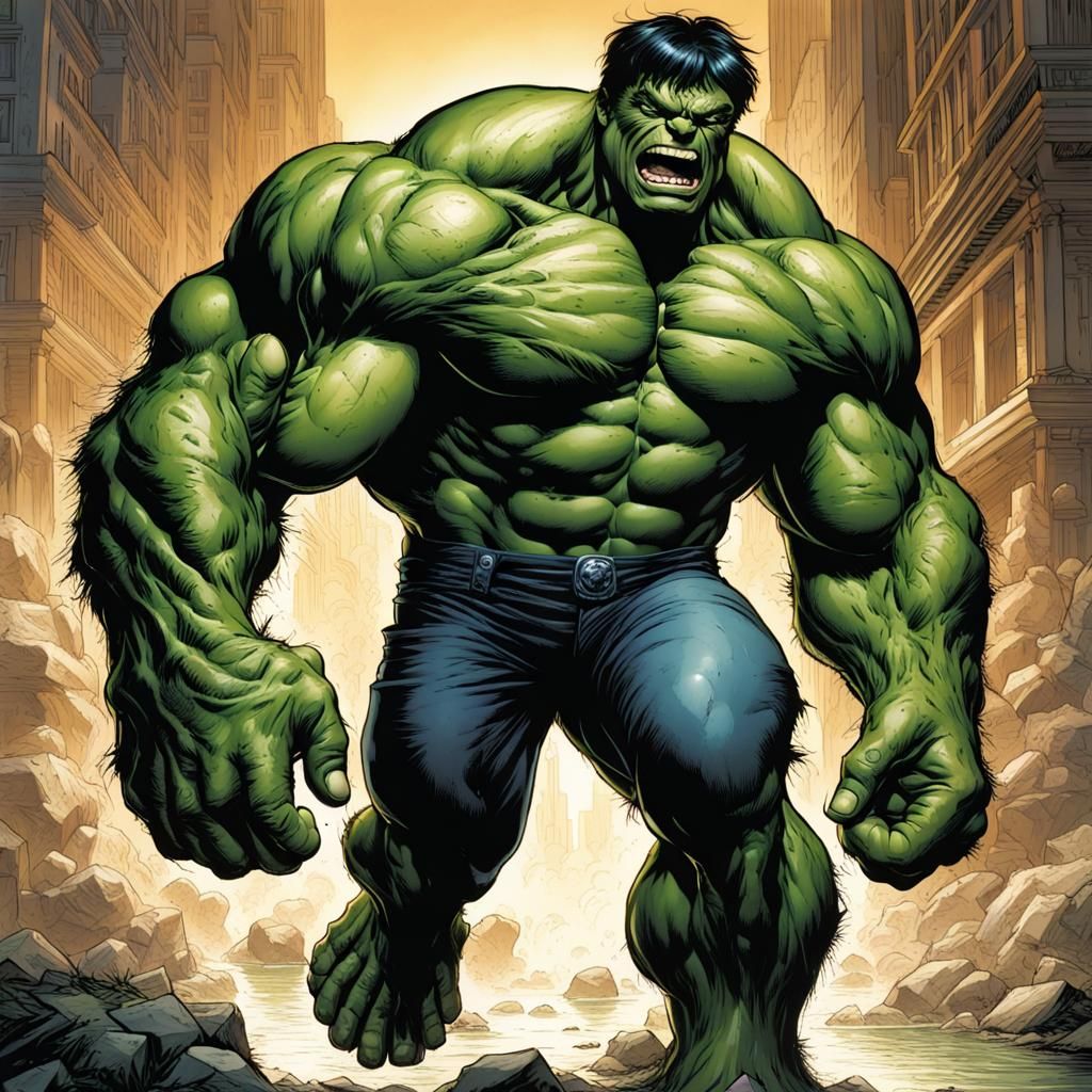 The Incredible Hulk: Comic Book Art