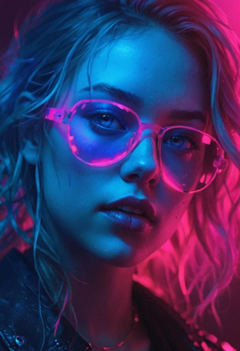 Neoncore Portrait Art
