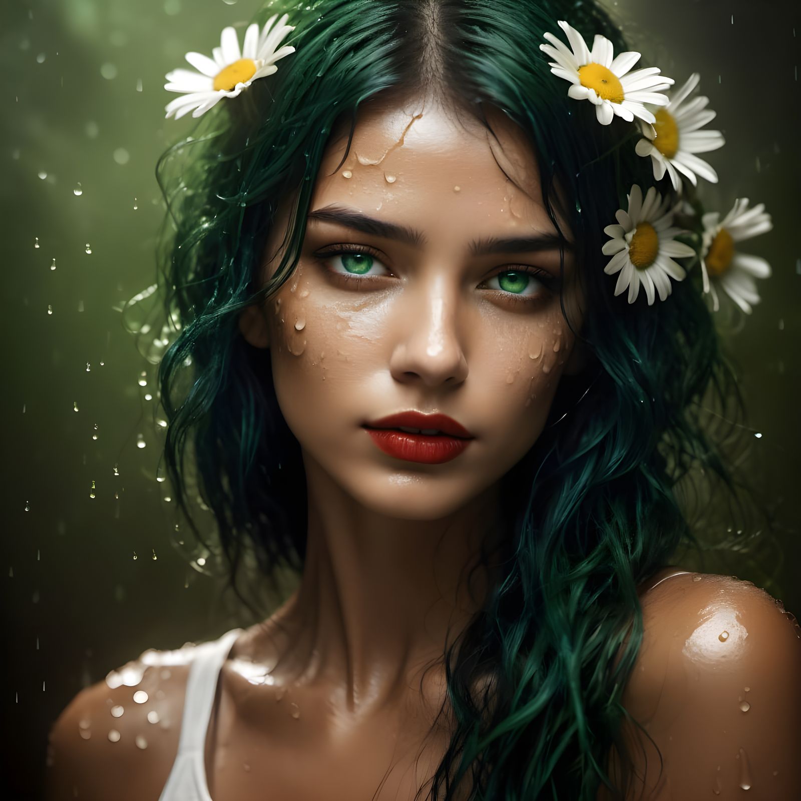 Rain portrait :: Juliana