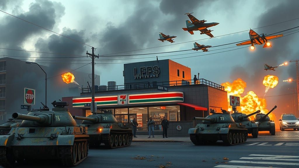 Urban Warfare on Cumberland Avenue: Tanks, Artillery, and Cl...