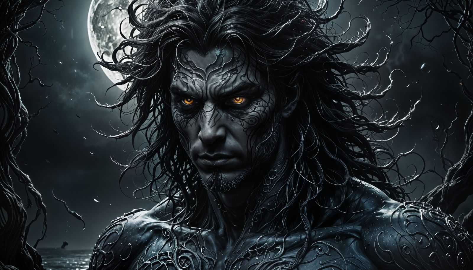 Mesmerizing Twilight Creature of Danger and Seduction