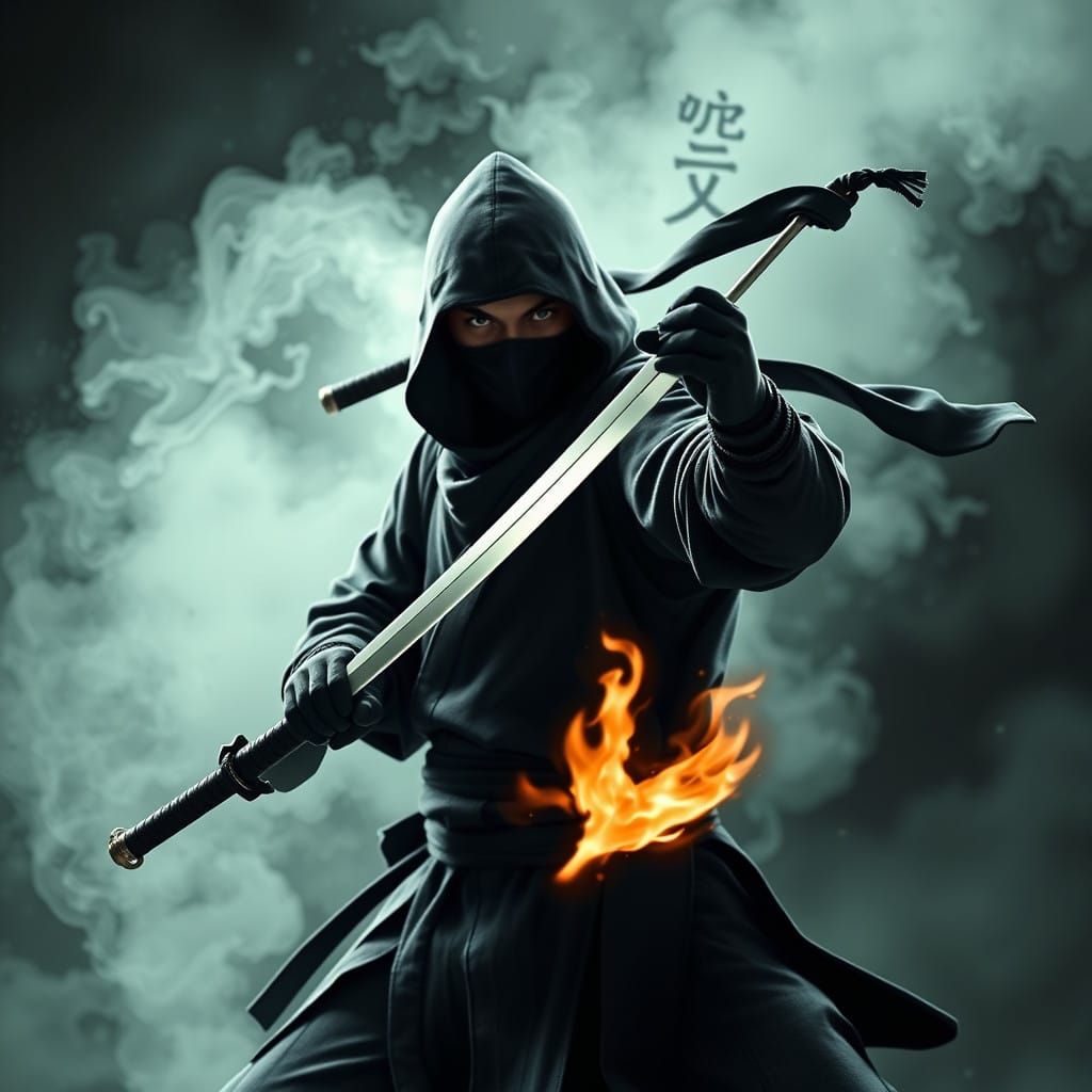 Ninja Warrior in Stealth Mode