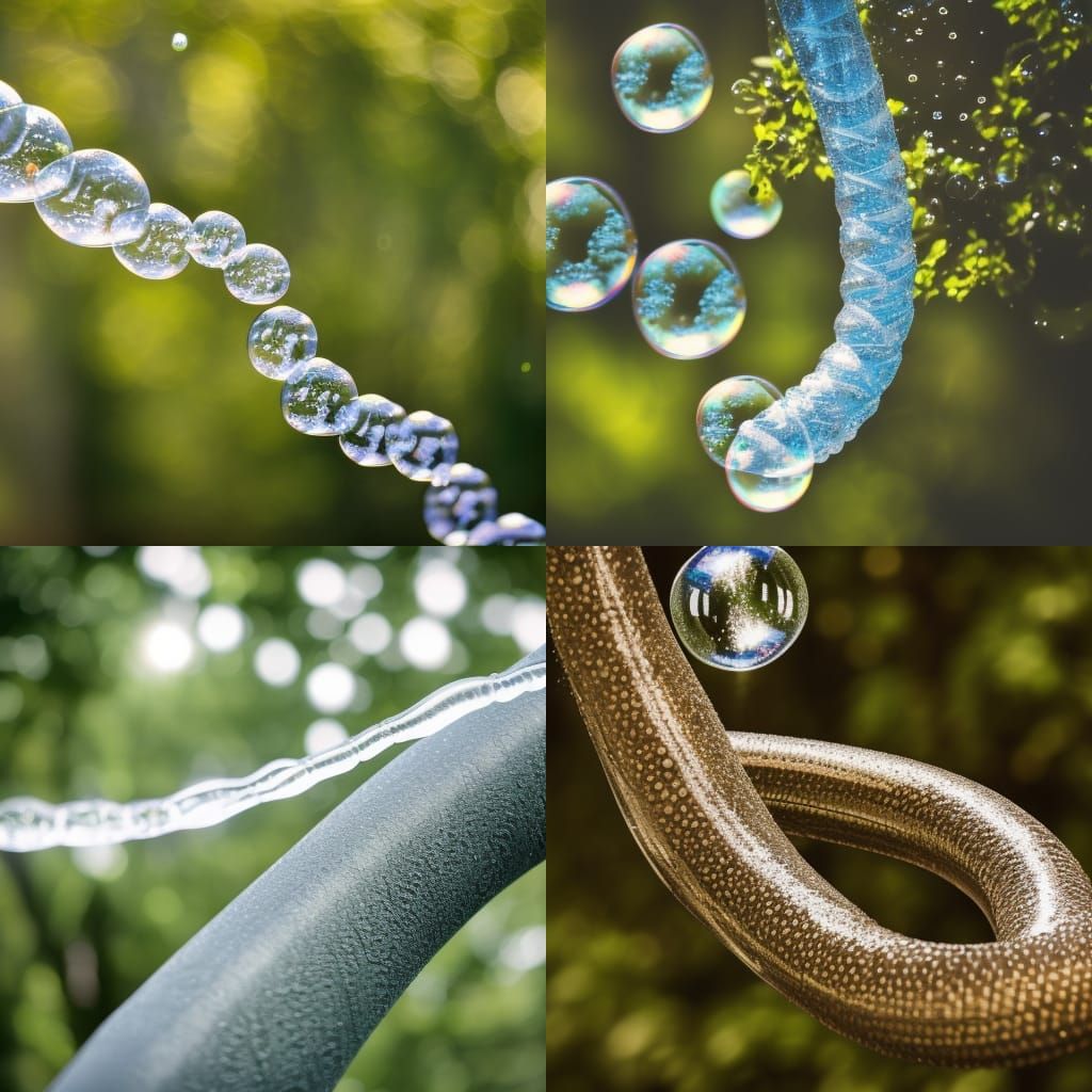 Bubble Tree Hose: Professional Photography with Bokeh
