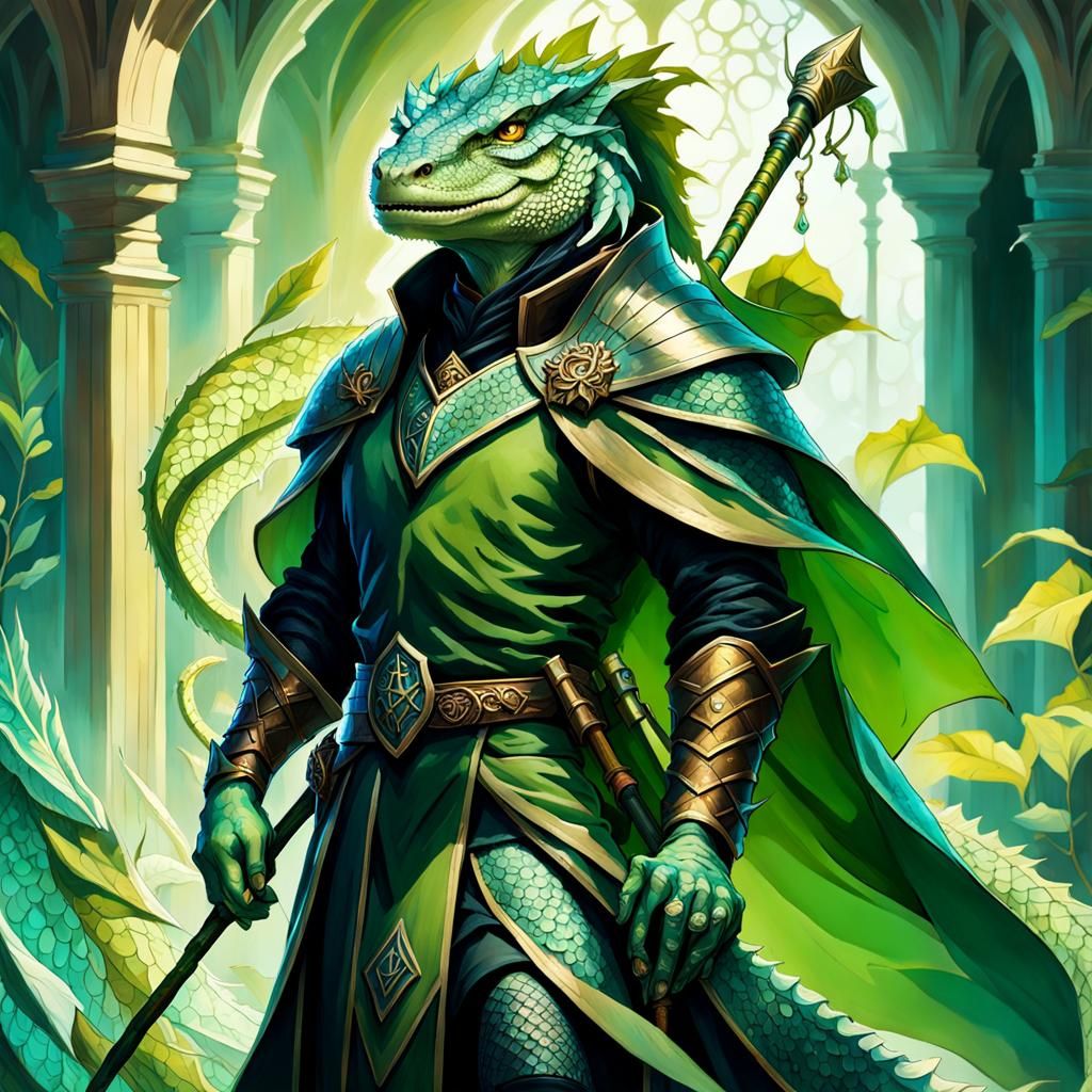 Lizard folk Druid/Sorcerer