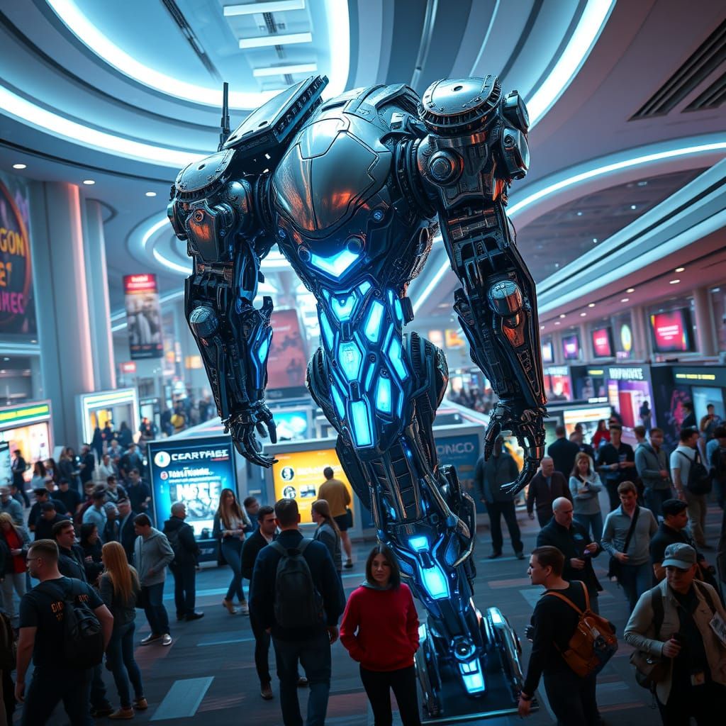 Futuristic Sci-Fi Convention in Seattle
