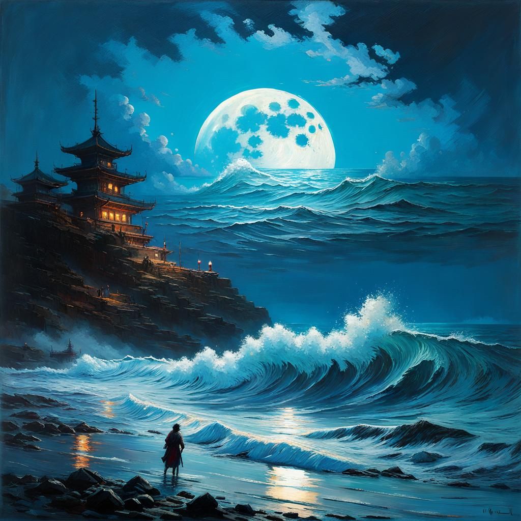 Moonlit light