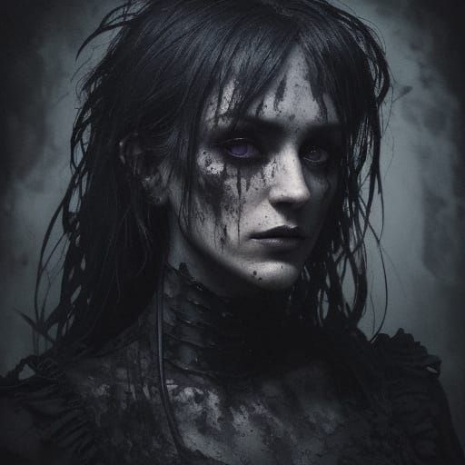 Surreal Portraits of Dark Souls in Fauvist Expressionism