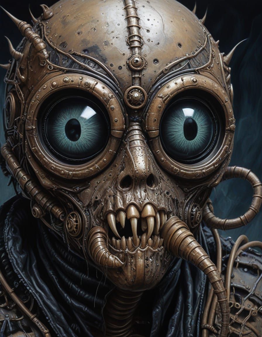 Mythical Lovers' Scorpion Dieselpunk Dreamscape