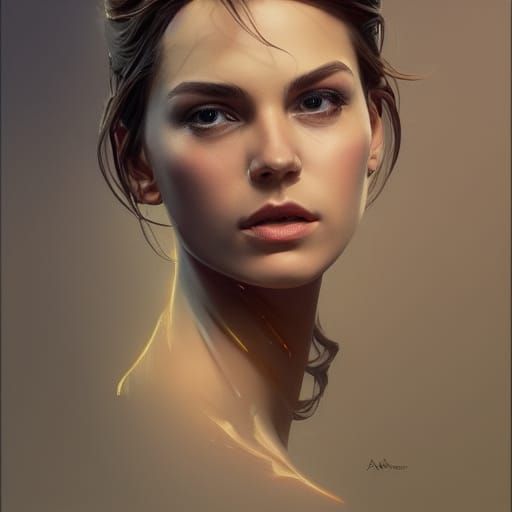 Maris Crane Portrait in Artstation Style