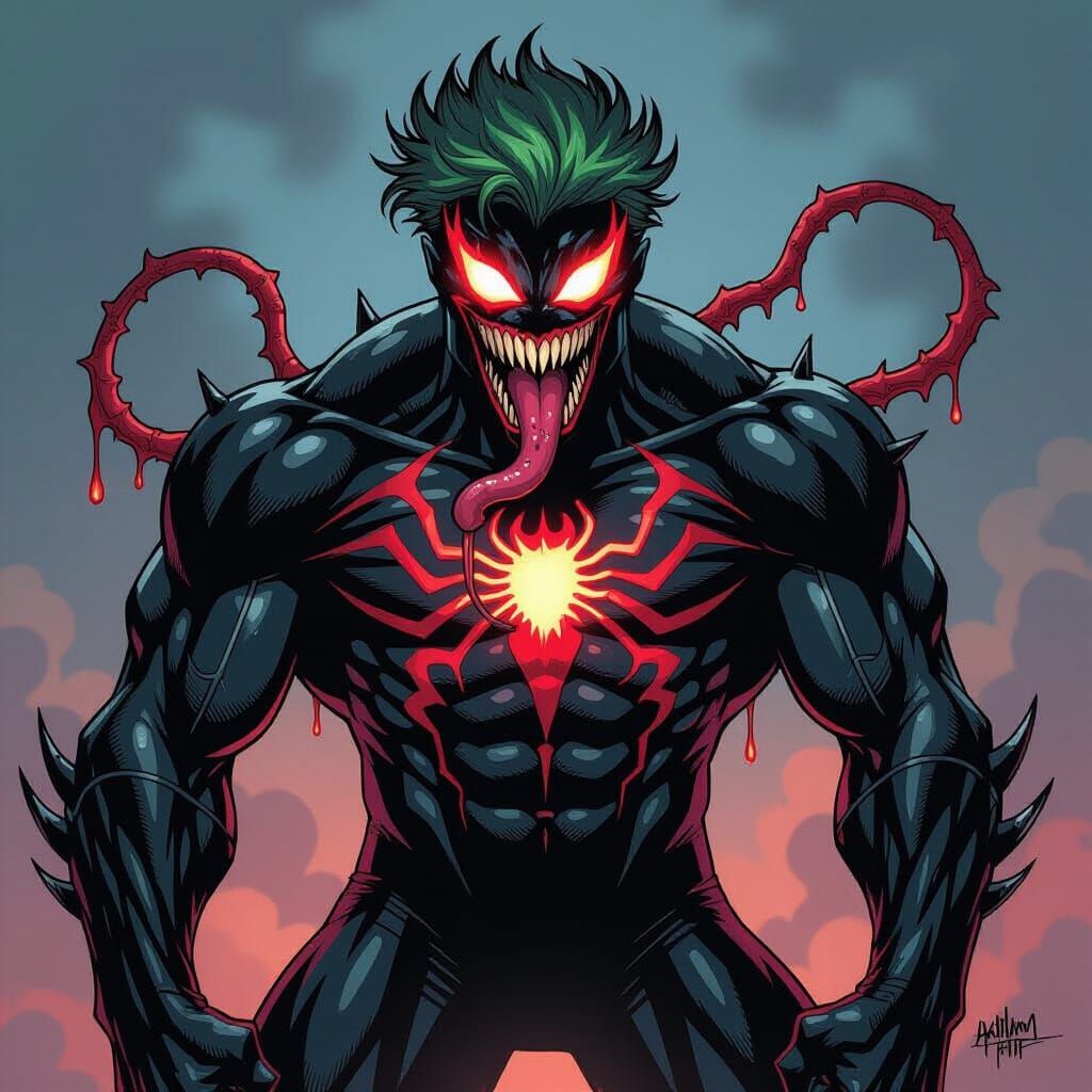 Beast Boy Transformed by Klyntar Symbiote