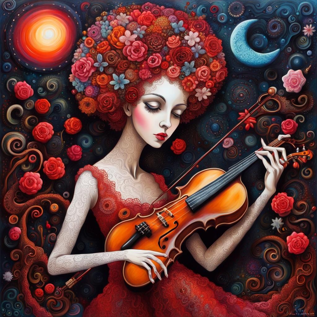 Violin Ace of Lace #3