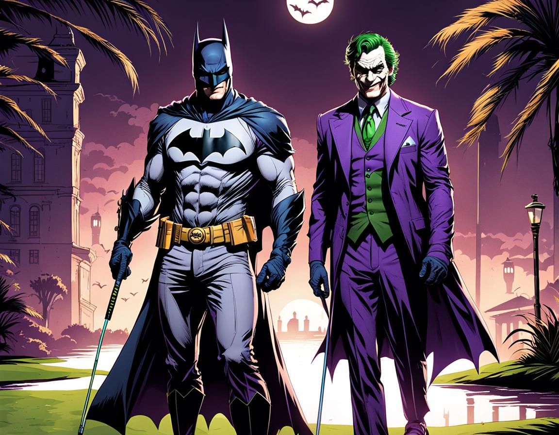 Fighting Crime Over Golf