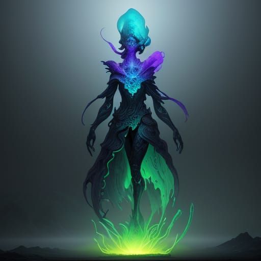 Ethereal Surrealist Sculpture in Dreamlike Hues