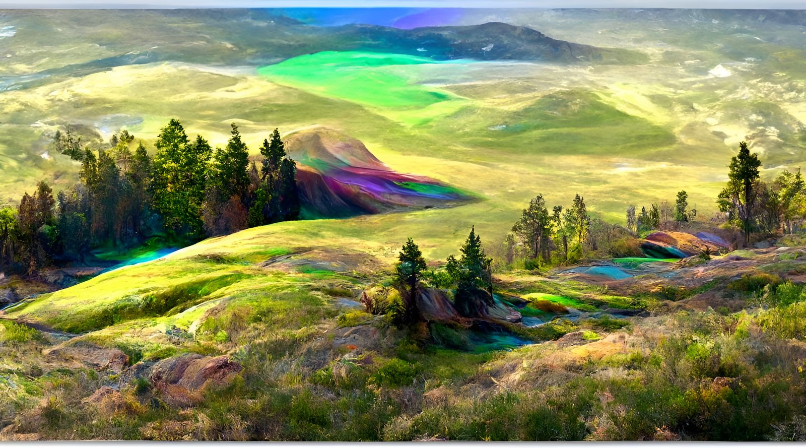 Iridescent Landscape Photography in High Resolution