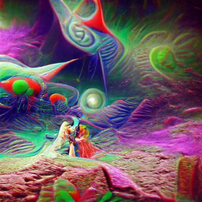 Intergalactic Wedding: A Psychedelic Space Ceremony