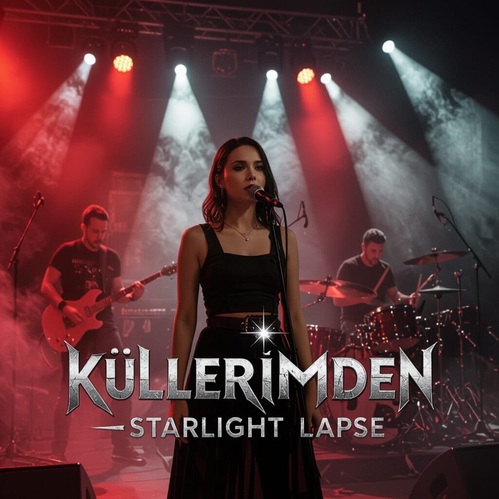 Thrash Metal Band Küllerimden on Stage