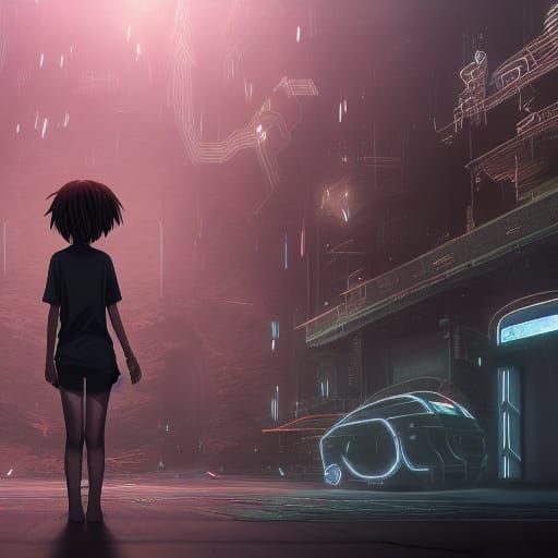 Serial Experiments Lain Does the Nae Nae