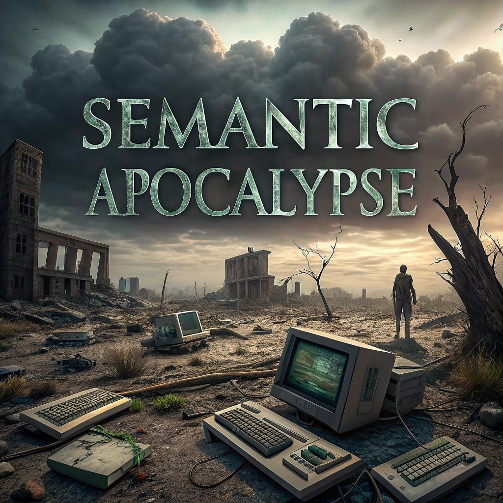 Semantic Apocalypse: AI and the Erosion of Meaning