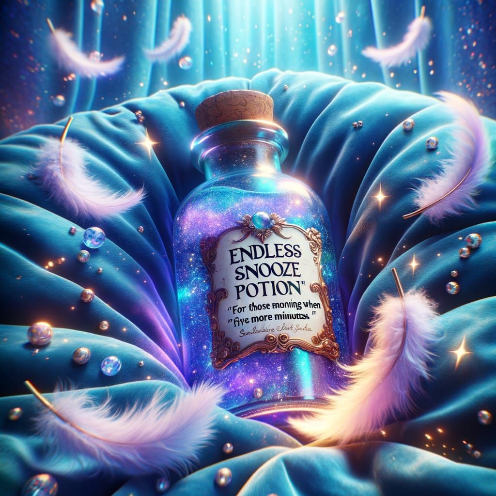 Mystical Potion in Dreamy Velvet Haven